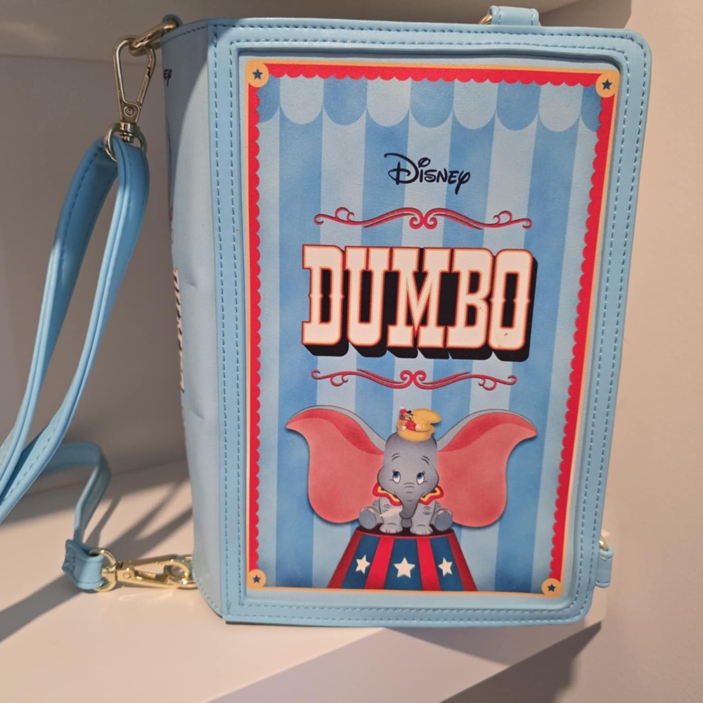 Loungefly Dumbo Crossbody Bag - Blue and Red